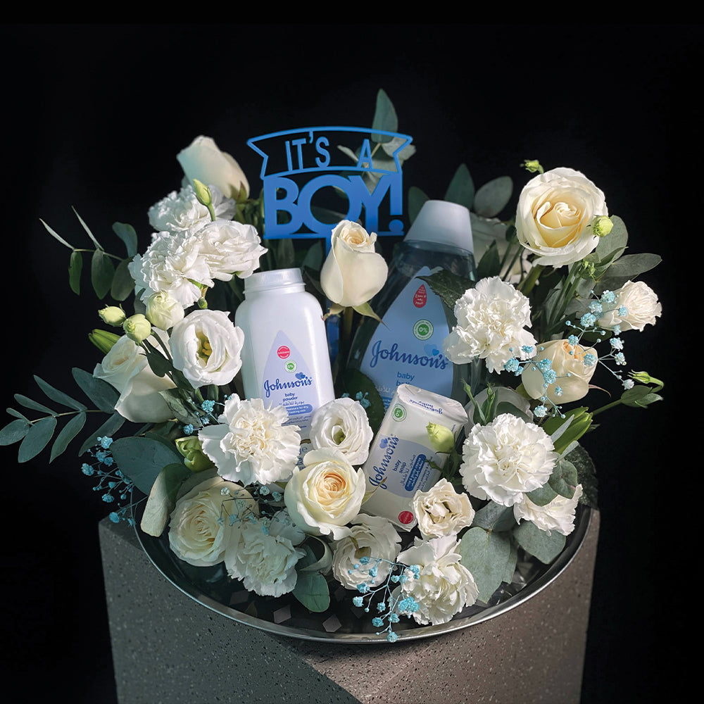 Flower hamper discount