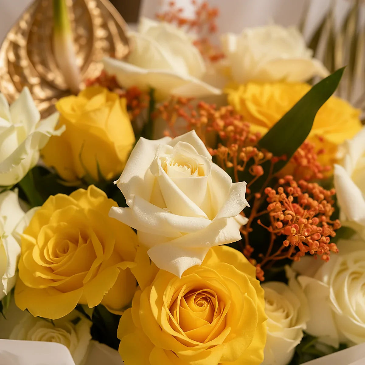 Biscotti Gift Set gift set by Aiwa Flowers — lifestyle view, luxury flowers and partner brand pairing for same-day delivery in Dubai UAE