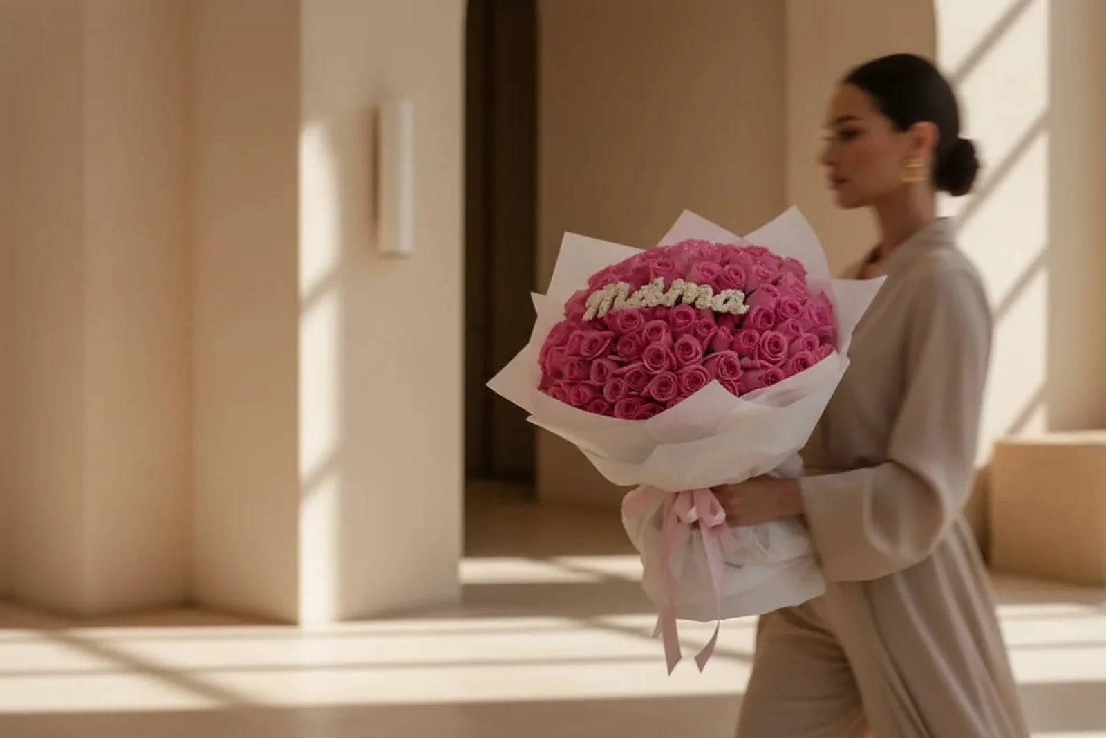 Mother's Day floral arrangement by Aiwa Flowers — gift bouquets with same-day delivery in Dubai UAE