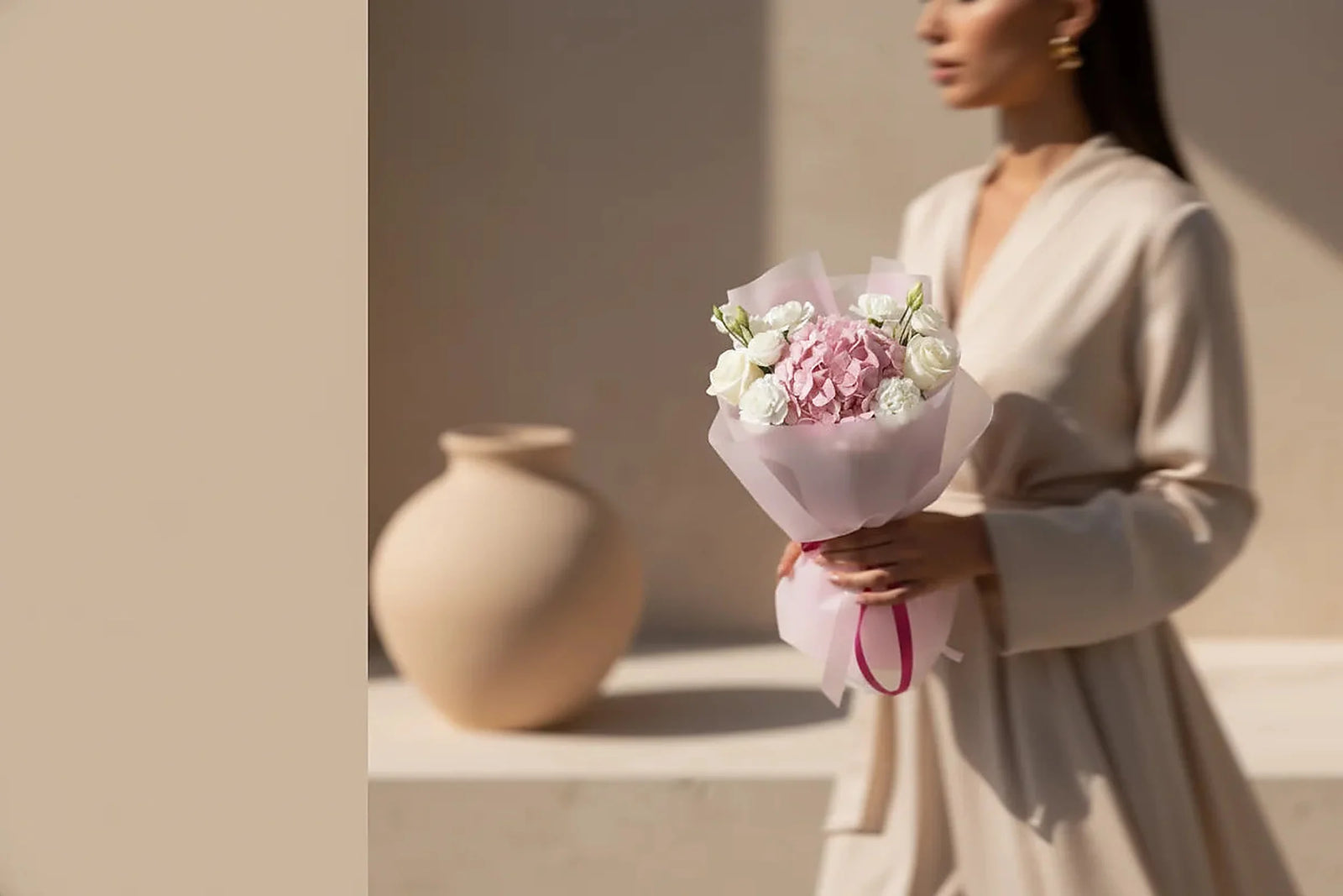 Women's Day flower bouquet by Aiwa Flowers — spring florals with same-day delivery in Dubai UAE
