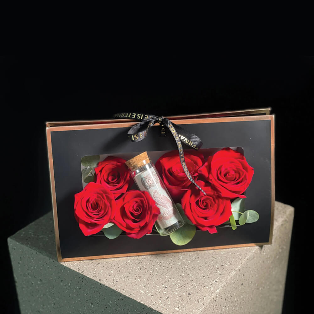 Tube Arrangement Flowers cards