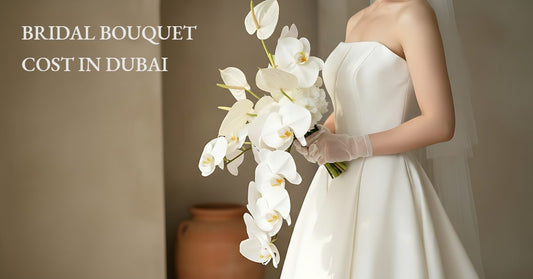 Bridal bouquet cost Dubai 2026 Aiwa Flowers