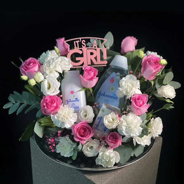 its a girl flowers