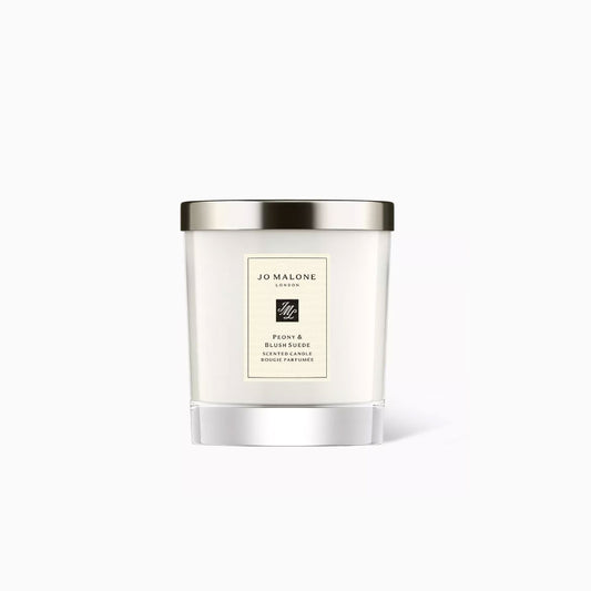 Peony & Blush Suede Home Candle