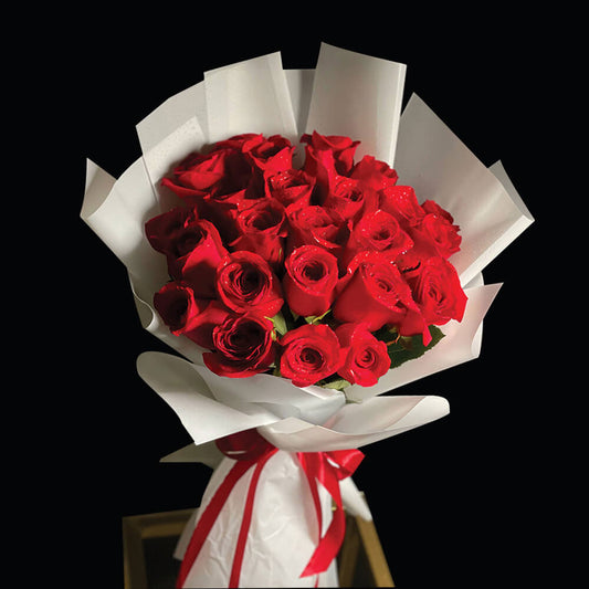 Red Love Flowers Bouquet