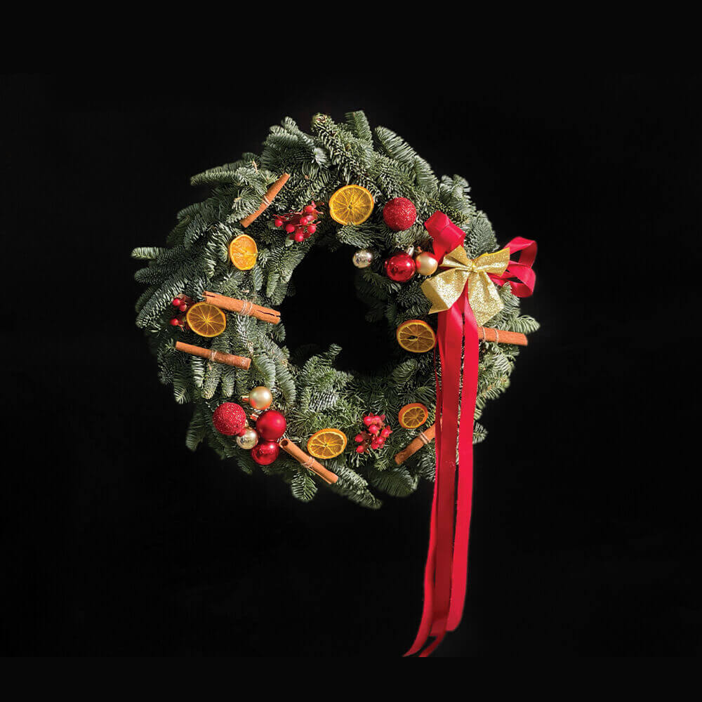 Christmas Red Wreath