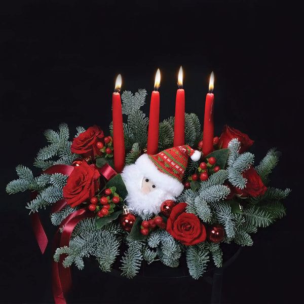 Santa Centerpiece