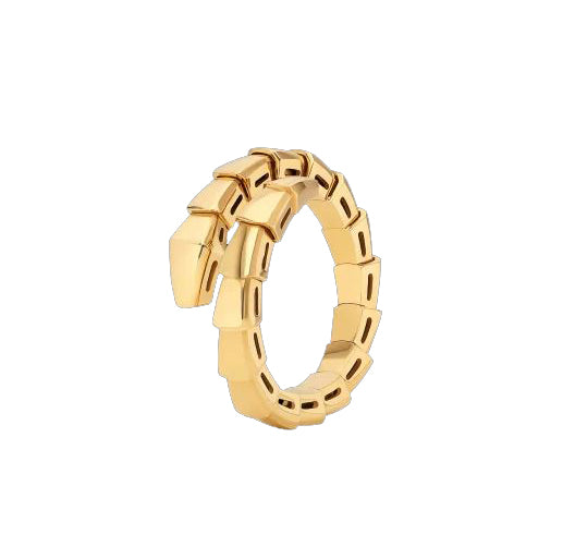 Serpenti viper ring yellow