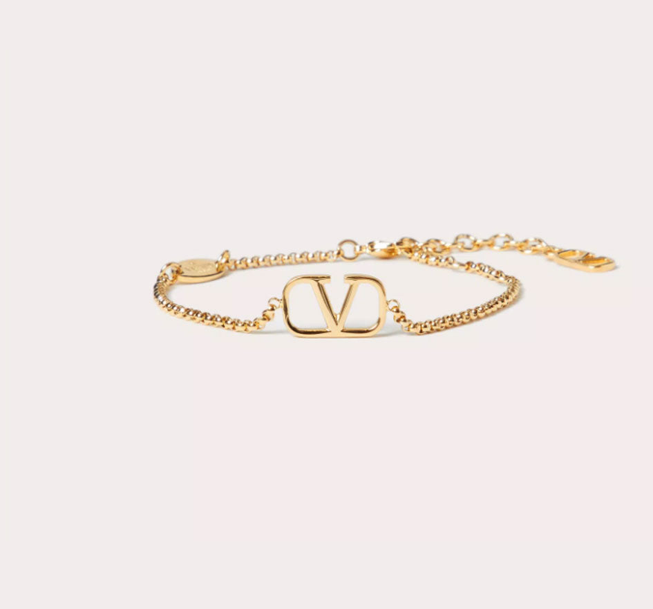 vlogo signature metal bracelet