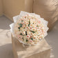 Aiwa Flowers Champagne Symphony bouquet — detail view | luxury flower delivery Dubai