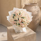 Aiwa Flowers Champagne Symphony bouquet — packaging view | luxury flower delivery Dubai