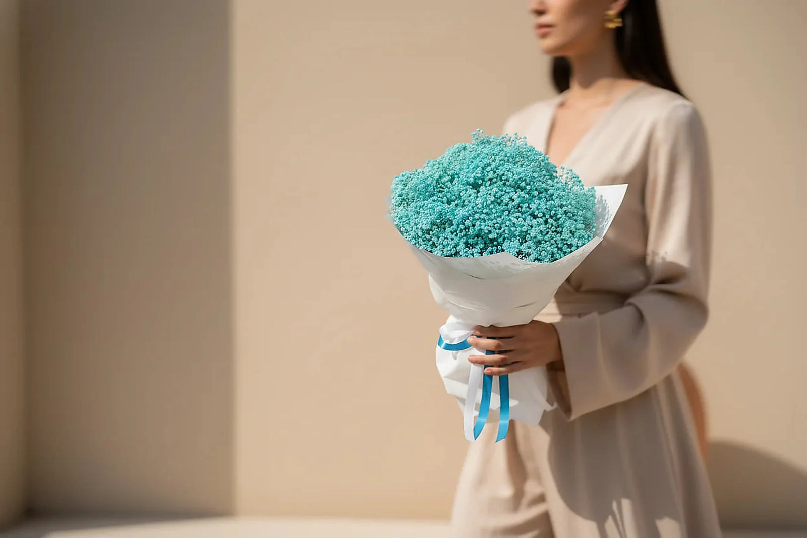 Baby Born celebration floral by Aiwa Flowers — soft pastel arrangements for newborns delivered across Dubai UAE
