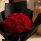 Crimson Ritual gift set by Aiwa Flowers — sticks view, luxury flowers and partner brand pairing for same-day delivery in Dubai UAE