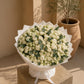 Aiwa Flowers Garden Mist bouquet — packaging view | luxury flower delivery Dubai
