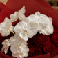 Aiwa Flowers Orchid Affair bouquet — side angle view | luxury flower delivery Dubai