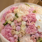 Aiwa Flowers Palais de Rose bouquet — top view view | luxury flower delivery Dubai