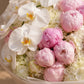 Aiwa Flowers Peony Royale bouquet — side angle view | luxury flower delivery Dubai
