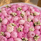 Hand-tied Rosabelle bouquet styled for a celebration by Aiwa Flowers Dubai