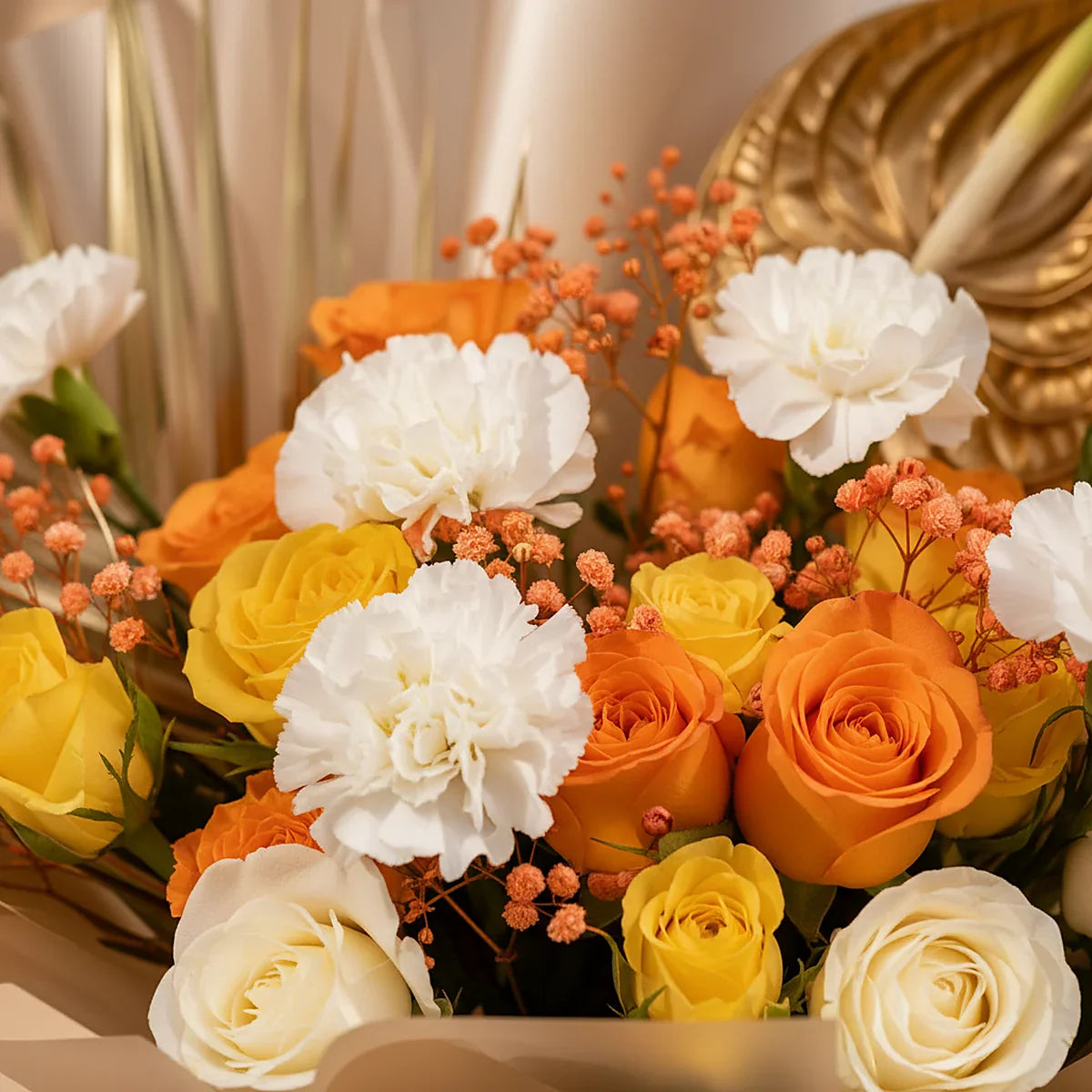 Sandcastle Gift Set gift set by Aiwa Flowers — sticks view, luxury flowers and partner brand pairing for same-day delivery in Dubai UAE