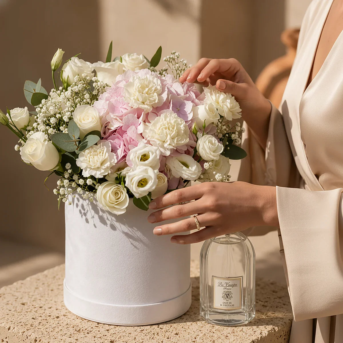 Thaikovsky Gift Set gift set by Aiwa Flowers — fragrance view, luxury flowers and partner brand pairing for same-day delivery in Dubai UAE