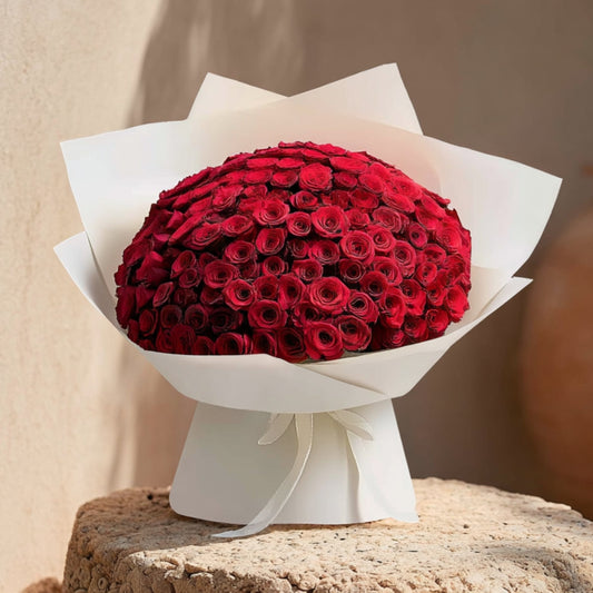 Forever Yours - 201 Red Roses Bouquet