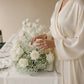 Aiwa Cloud Table Centerpiece — elegant white Eid banquet table styling | Eid Al Adha 2026 Dubai UAE