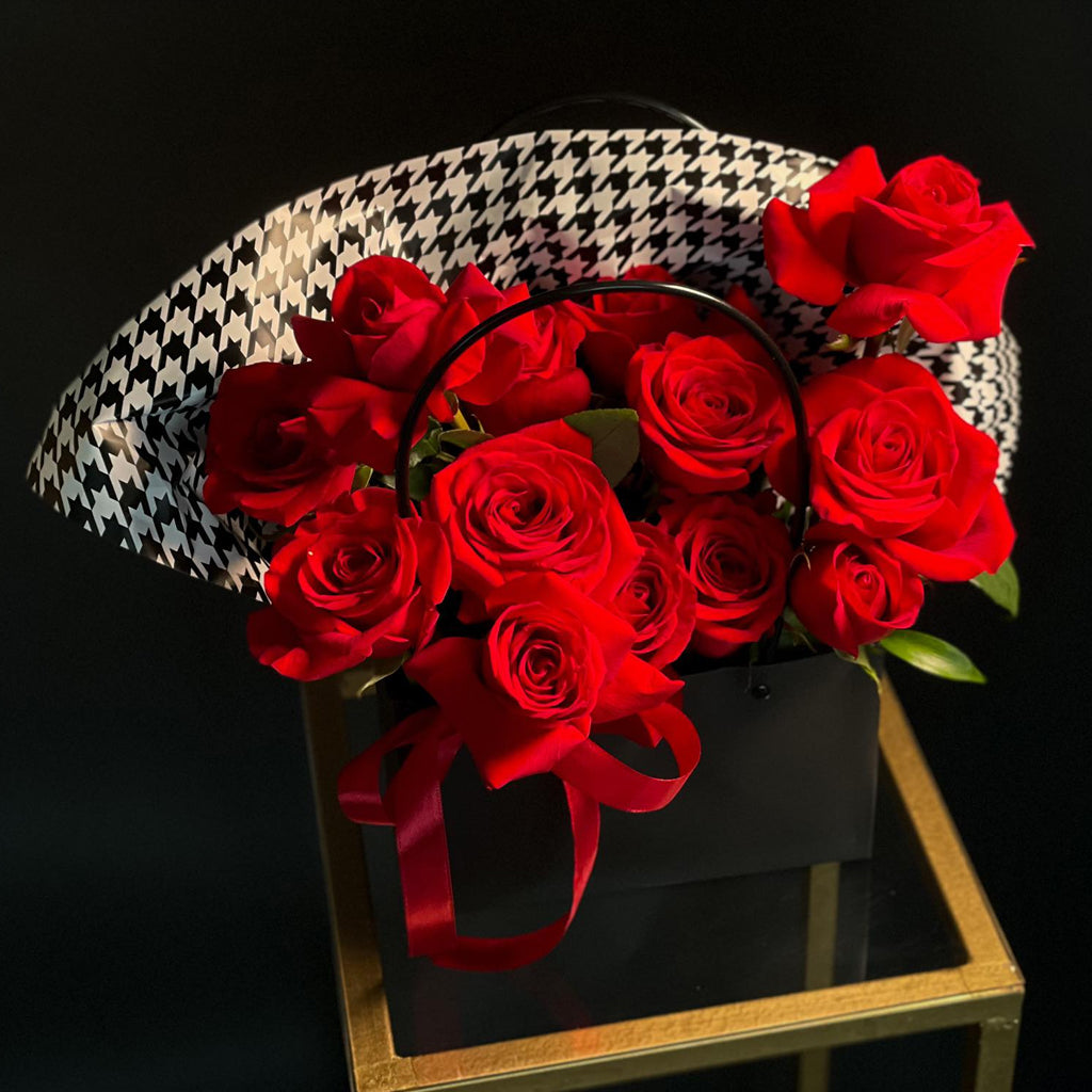 Romance Red Roses Bouquet
