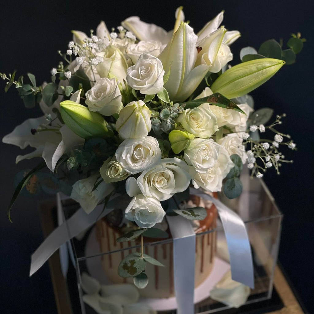 Oreo Cake Flower Box